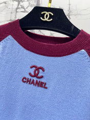 CHANEL 26S SHORT-SLEEVE KNIT TOP 958