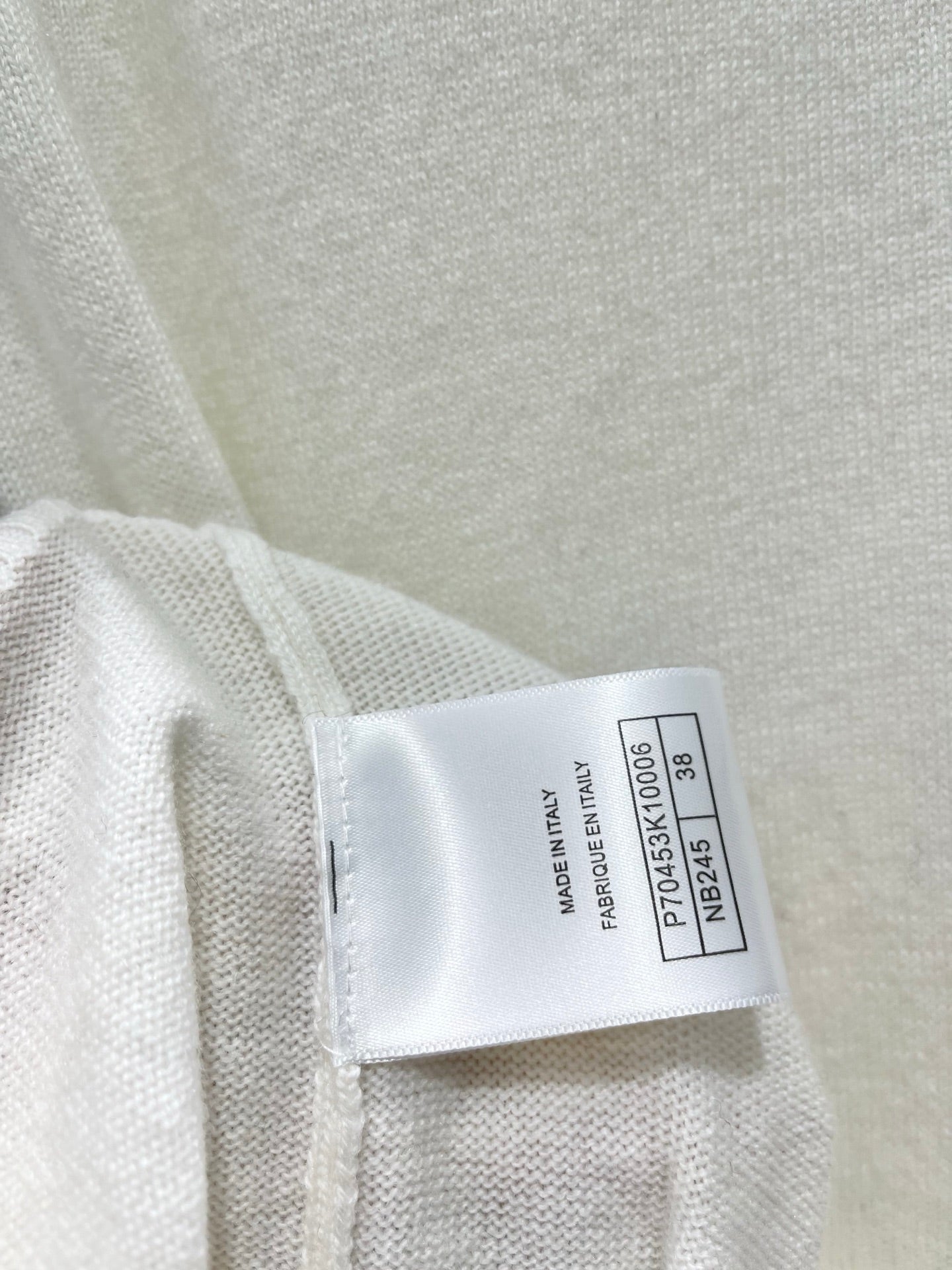 CHANEL 26S SHORT-SLEEVE KNIT TOP 957
