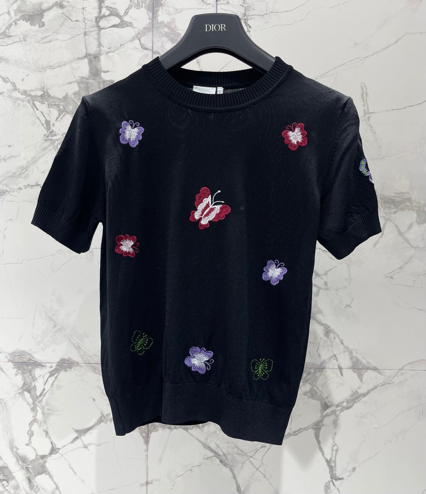 DIOR 26S SHORT-SLEEVED SWEATER 1260