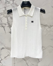 CELINE 26S KNIT POLO TANK TOP 298