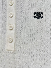 CELINE 26S KNIT POLO TANK TOP 298