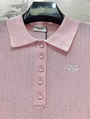 CELINE 26S KNIT POLO SHIRT 428