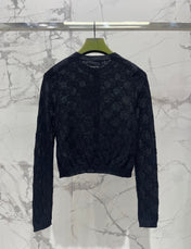 GUCCI 26S ROUND-NECK CARDIGAN 402