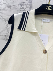CHANEL 26S SLEEVELESS KNIT TOP 1417