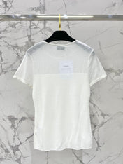 CHANEL 26S SHORT-SLEEVE KNIT TOP 1320