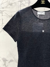 CHANEL 26S SHORT-SLEEVE KNIT TOP 1319