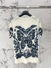 DIOR 26S SHORT-SLEEVE CREWNECK SWEATER 1318