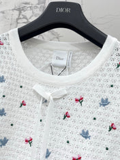 DIOR 26S SHORT-SLEEVE KNIT T-SHIRT 1315