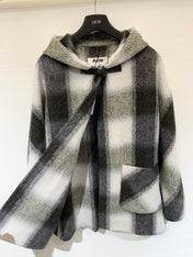 DIOR 25S DOUBLE-FACED WOOL COAT STYLE 292