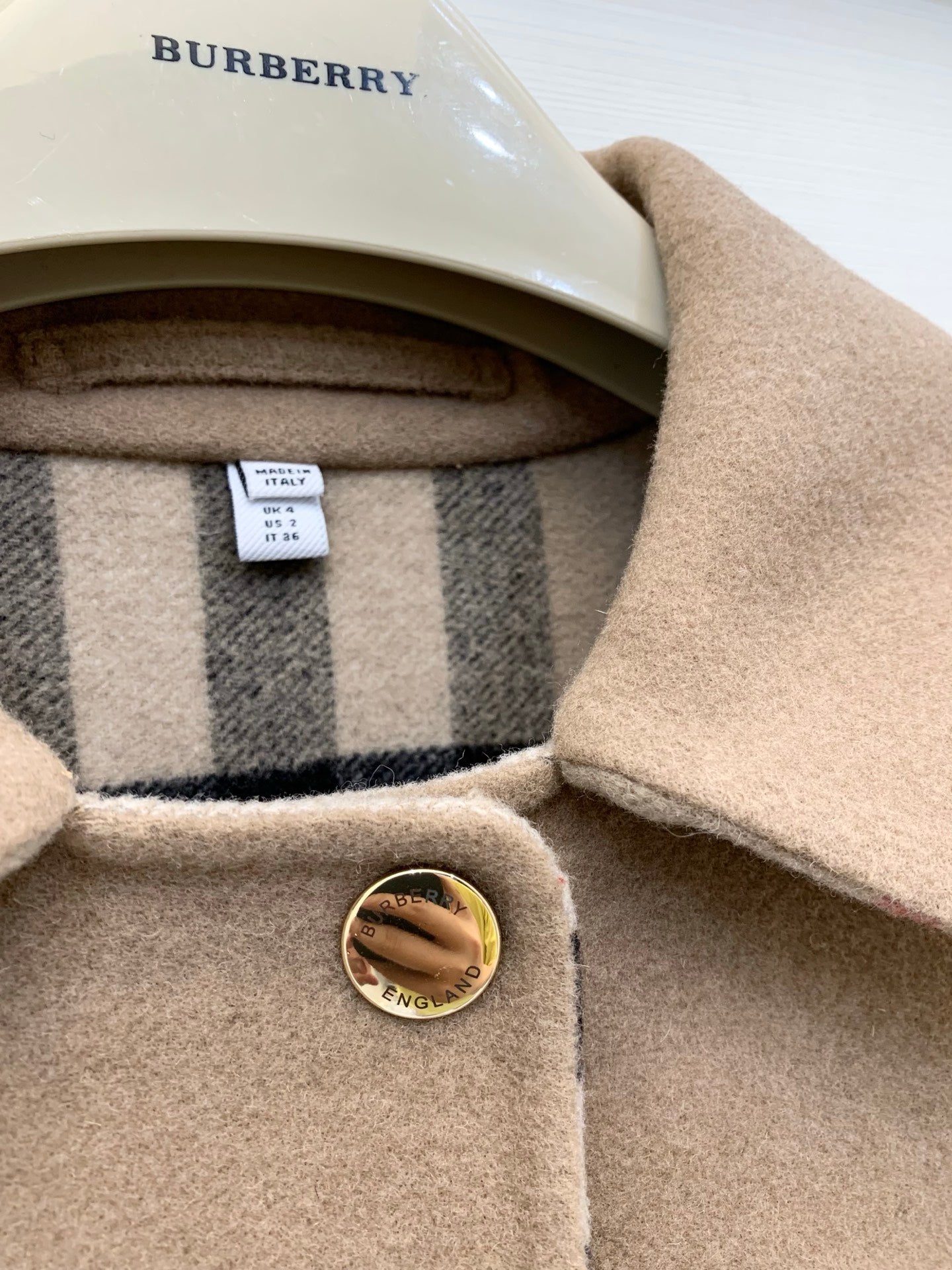 BURBERRY 25S REVERSIBLE KNITTED JACKET 093