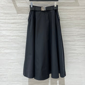 PRADA 26S A-LINE MIDI SKIRT 1185