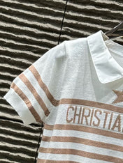 DIOR 25S SHORT-SLEEVE SWEATER STYLE 062