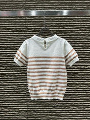 DIOR 25S SHORT-SLEEVE SWEATER STYLE 062