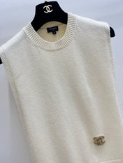 CHANEL 26S SLEEVELESS KNIT TOP 1315