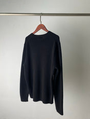 RALPH LAUREN 25S CREW NECK KNIT SWEATER WITH BEAR EMBROIDERY 203