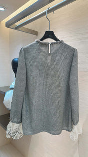 CHANEL 26S LONG-SLEEVE BLOUSE 872