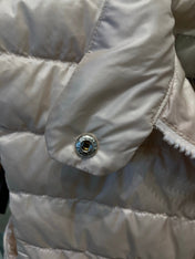 MONCLER 25S DOWN VEST IN BEIGE 009