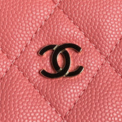 HOBO BAG 21 IN FROLY PINK GRAINED CALFSKIN GOLD HARDWARE