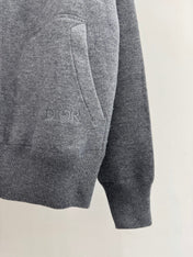DIOR 26S REVERSIBLE ZIP-UP HOODIE 887