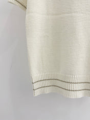 DIOR 25S SHORT-SLEEVE CREW NECK SWEATER 467