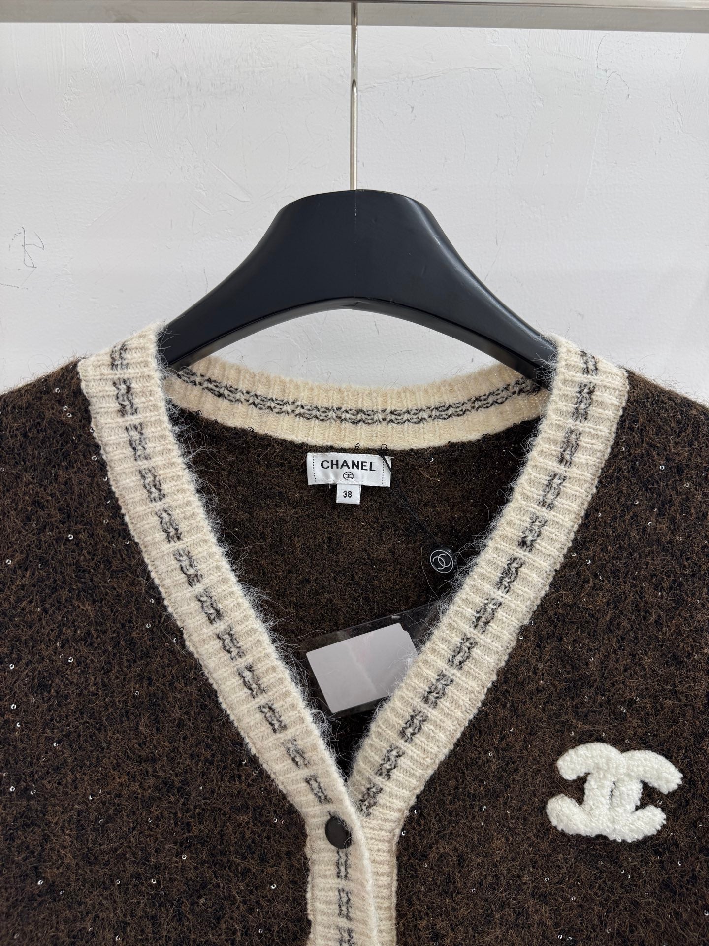 CHANEL 26S SLEEVELESS KNIT BLAZER 741