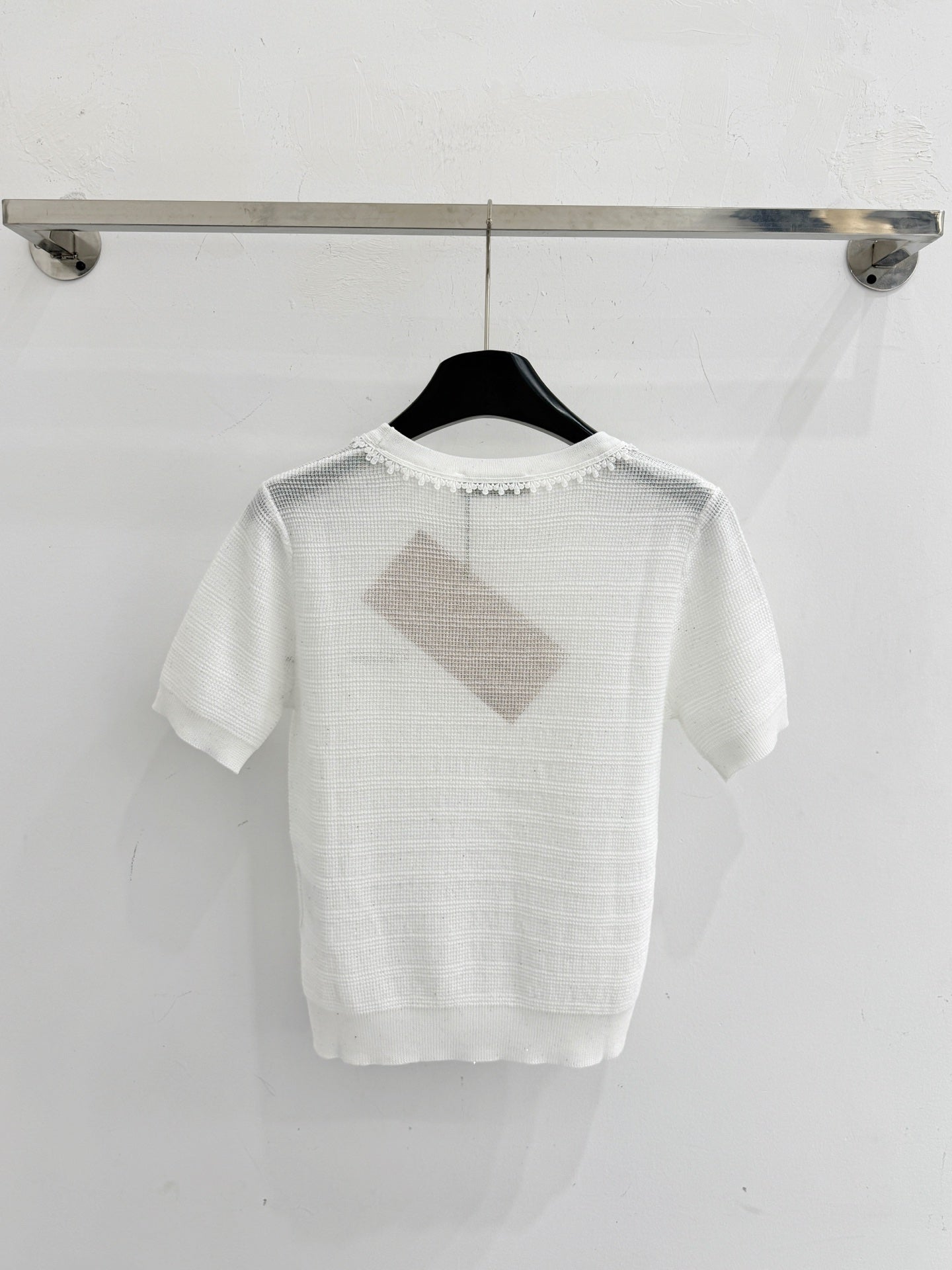 MIUMIU 26S SHORT-SLEEVED SWEATER STYLE 1063