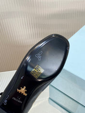 PRA NAPPA MARY JANE PUMPS BLACK LAMBSKIN