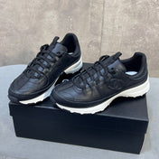 CHANEL 26S RUNNER CC LOGO SNEAKERS IN BLACK CALFSKIN