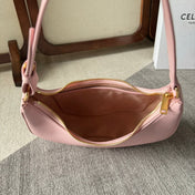 MEDIUM AVA TRIOMPHE BAG 23 IN LIGHT PINK SMOOTH CALFSKIN GOLD HARDWARE