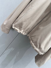 Loewe 25 Jacket Beige Cotton
