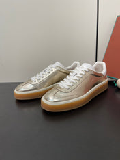 LP TENNIS WALK SNEAKERS LIGHT GOLD CALFSKIN