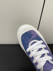LP CLASSIC BISCUIT SNEAKER LAPIS CALFSKIN