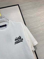 LV T-SHIRT IN WHITE COTTON FABRIC 238920