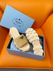 Pra Wedge Sandal 60 Beige