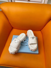 Pra Wedge Sandal 60 White