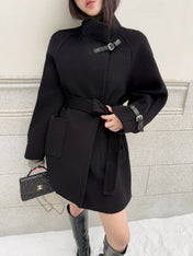 HERMES 25S CROPPED STAND-COLLAR JACKET 443