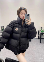 MONCLER 25S STAND-COLLAR PUFFER JACKET 324
