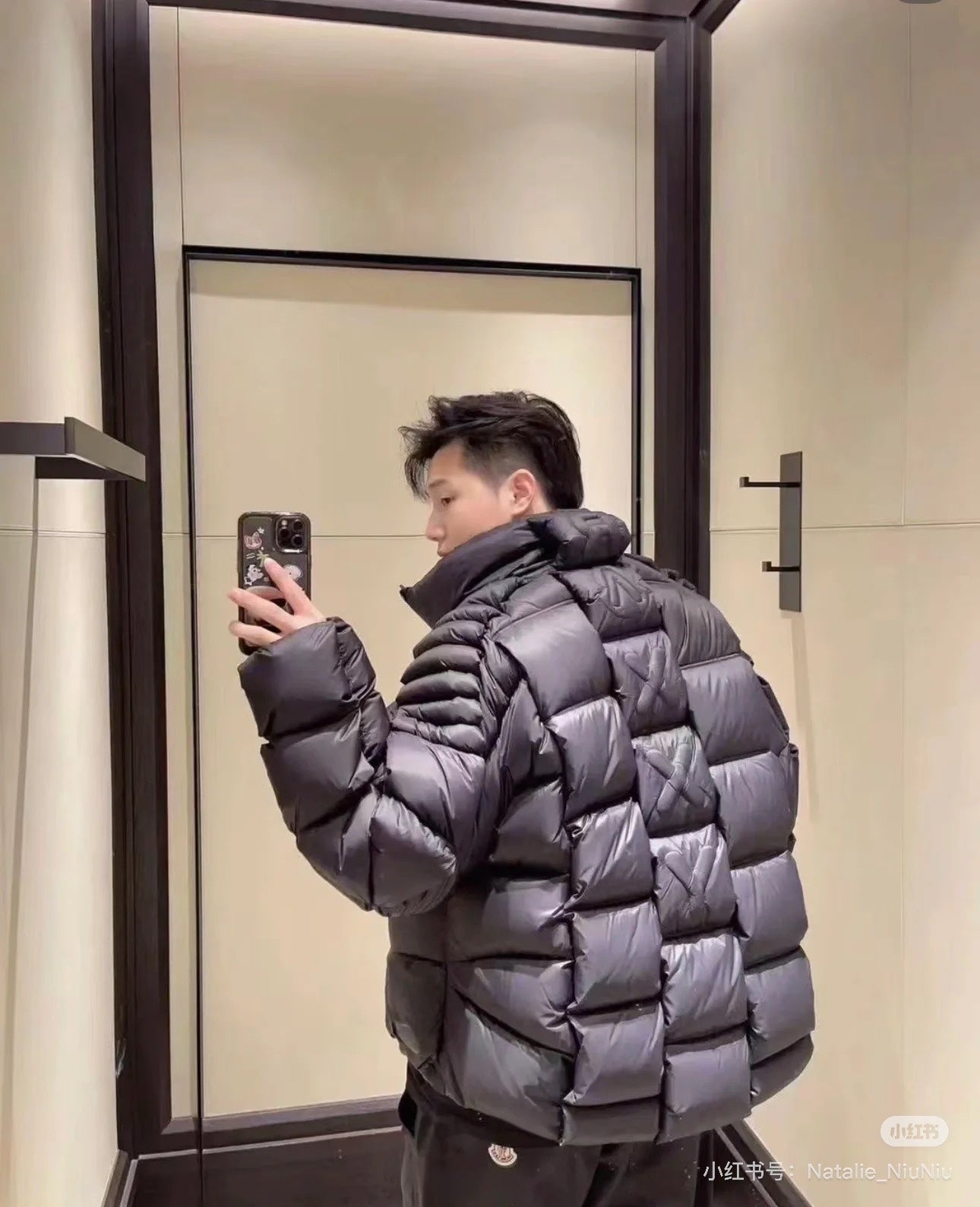 MONCLER 25S STAND-COLLAR PUFFER JACKET 324