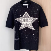 DIOR 26S SHORT SLEEVE KNIT SWEATER 987