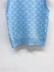 GUCCI 26S EMBELLISHED SLEEVELESS SWEATER 107