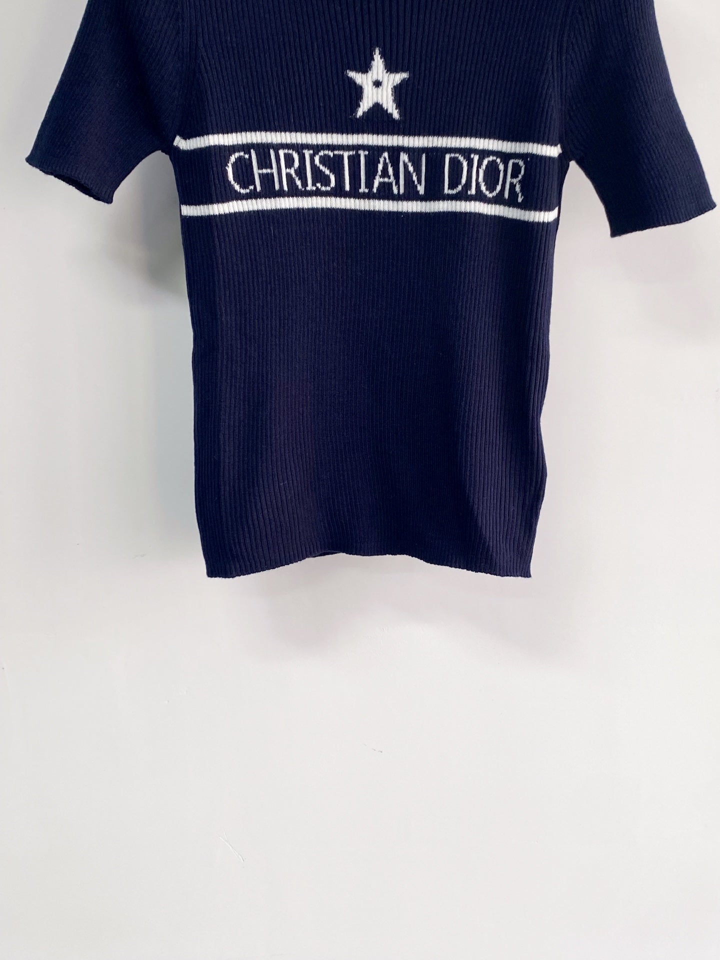 DIOR 26S SHORT-SLEEVE SWEATER 1197