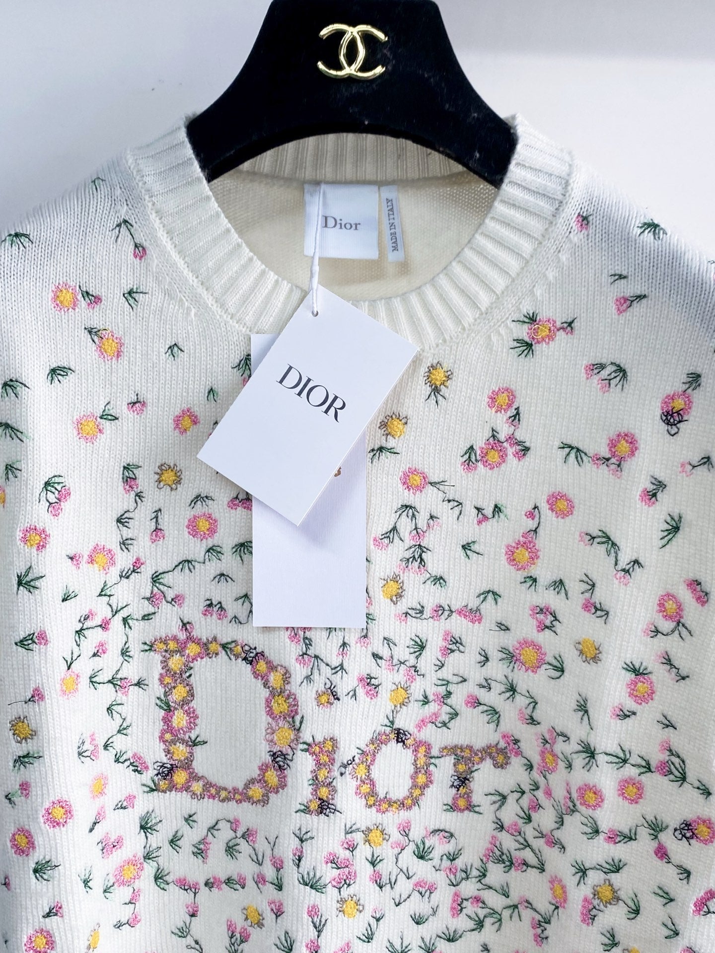 DIOR 26S SHORT-SLEEVE SWEATER 1157