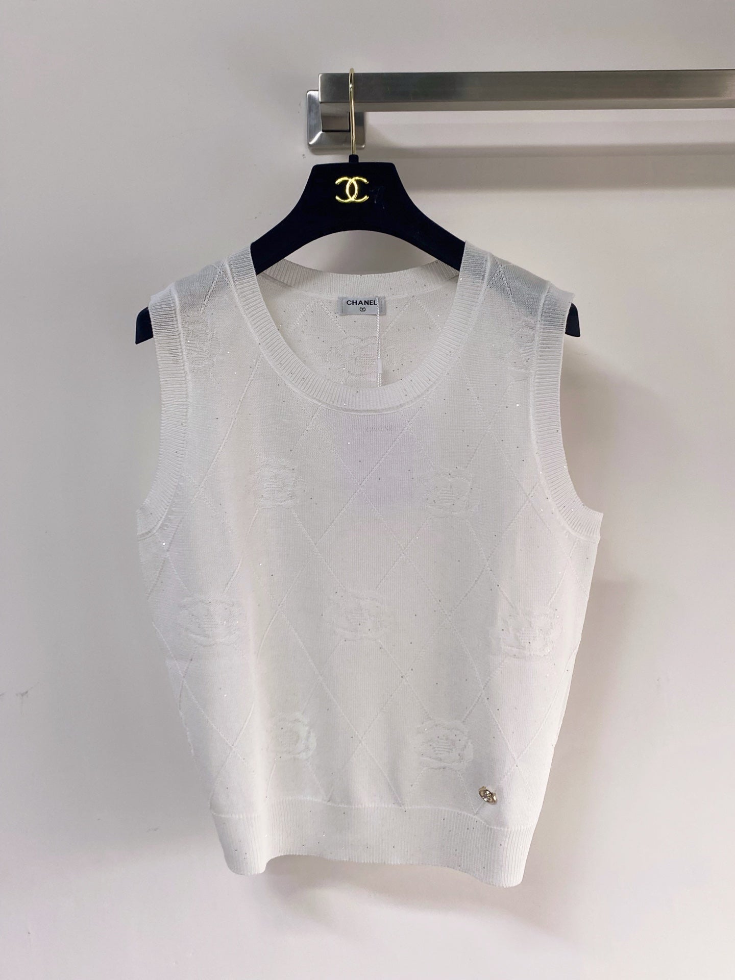 CHANEL 26S KNIT TANK TOP STYLE 1093
