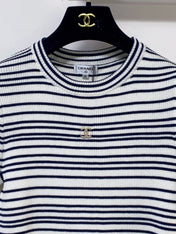 CHANEL 26S SHORT-SLEEVE SWEATER STYLE 1051