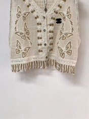CHANEL 26S SLEEVELESS SWEATER STYLE 1053