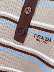 PRADA 26S SLEEVELESS POLO SHIRT STYLE 891