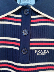 PRADA 26S SLEEVELESS POLO SHIRT STYLE 890