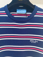 PRADA 26S SHORT-SLEEVED SWEATER STYLE 894