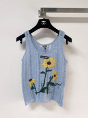 MIUMIU 26S SLEEVELESS SWEATER STYLE 1132