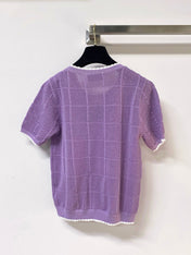 PRADA 26S SHORT-SLEEVED SWEATER STYLE 857